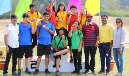 Inter-House athletics competition.