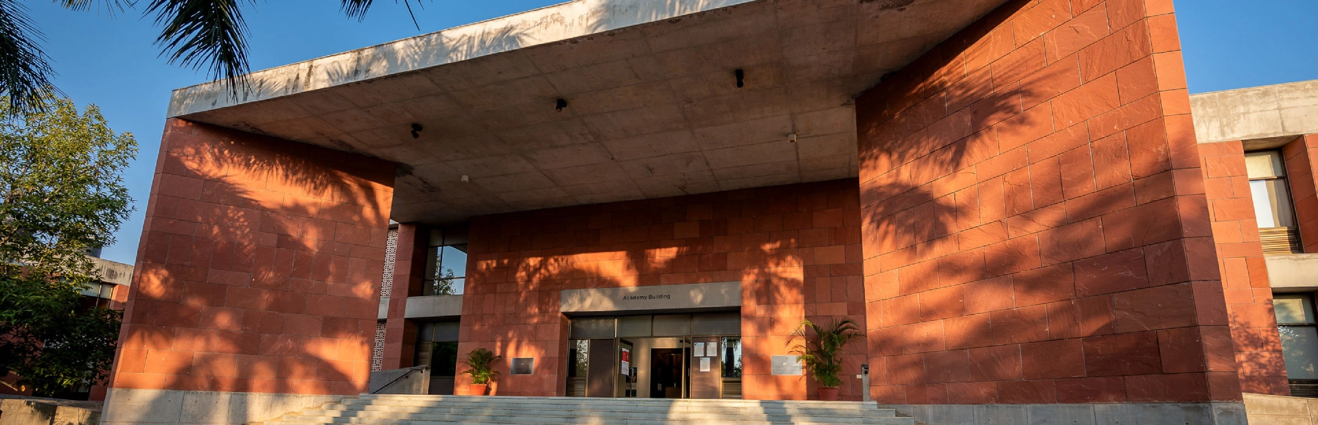 View of the Academy building.