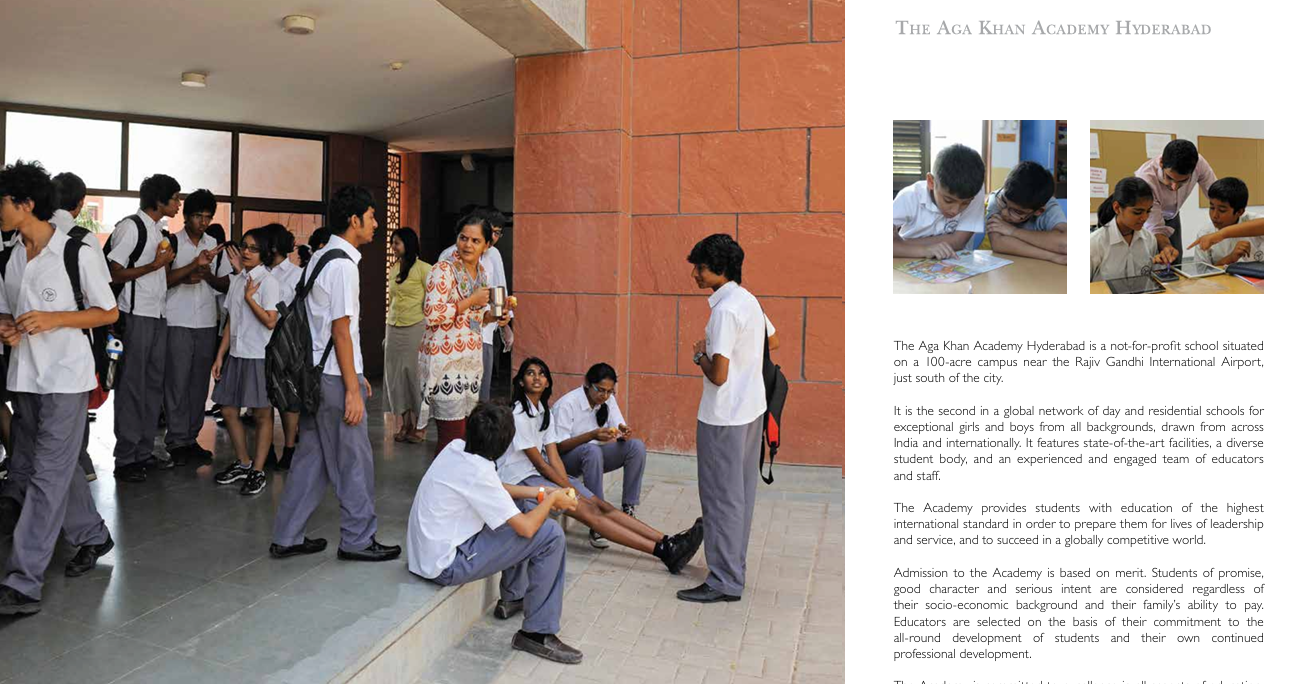 <p>The Aga Khan Academy Hyderabad</p>