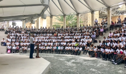 Shot of the Amphitheatre and the Academy’s gorgeous baobab tree.