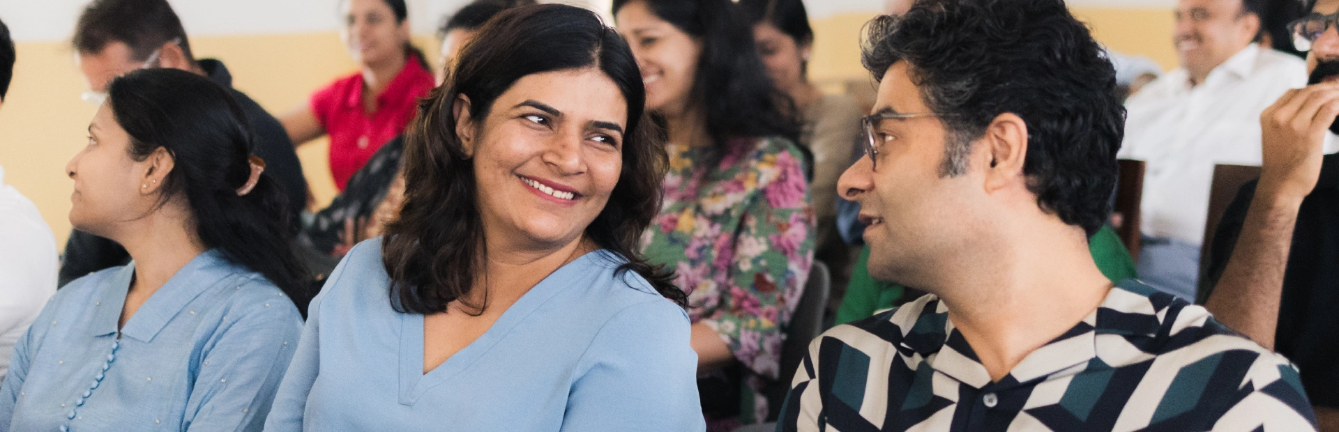 Parents at Orientation Weekend.