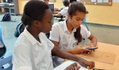 The swimming pool at AKA Maputo. 