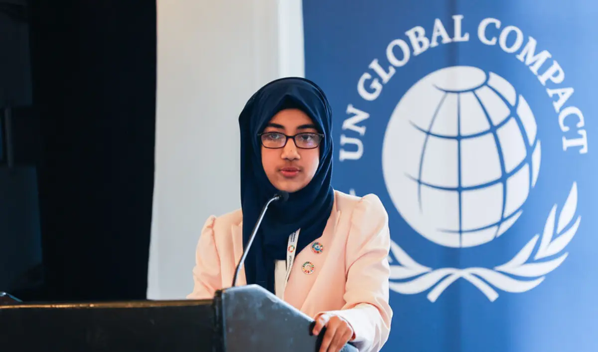 <p>Advocating for child rights and climate action</p>